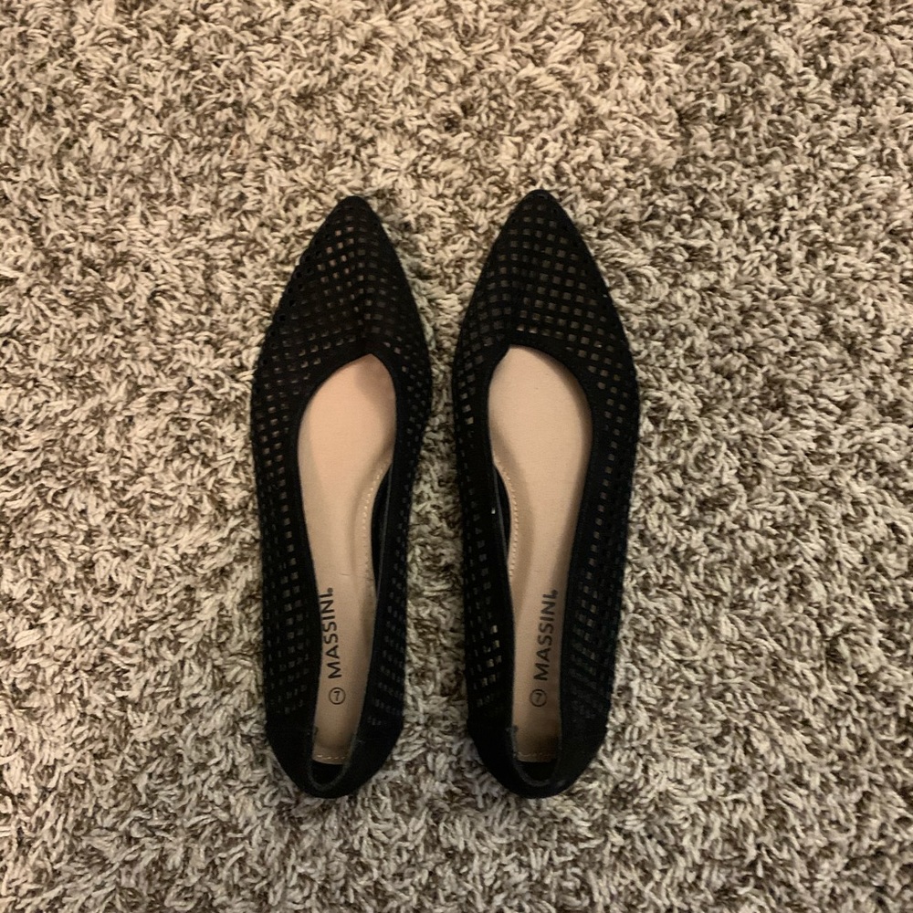 Black flats